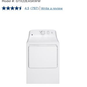 GE Electric Dryer